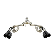 Load image into Gallery viewer, Solo Performance Mach-XVIII Exhaust System (Black Tips) Ford Mustang GT 2018+, primary product view