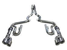 Load image into Gallery viewer, Solo Performance Mach Thunder Cat-Back Exhaust System Polished Tips Ford Mustang GT Fastback 2018+, primary product view
