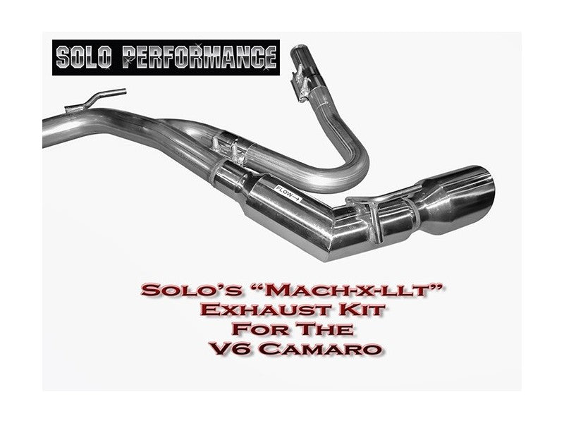 MACH-X-LLT with J-Pipes CAT Back Exhaust Kit Camaro 2010-2015, additional product view 6
