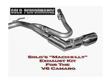 Load image into Gallery viewer, MACH-X-LLT with J-Pipes CAT Back Exhaust Kit Camaro 2010-2015, additional product view 6