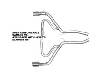 Load image into Gallery viewer, Axle-Back with J-Pipes Exhaust Camaro Coupe/Auto &amp; Manual 2010-2015, exhaust component detail