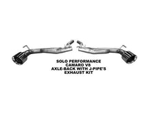 Load image into Gallery viewer, Axle-Back with J-Pipes Exhaust Camaro Coupe/Auto &amp; Manual 2010-2015, included components overview