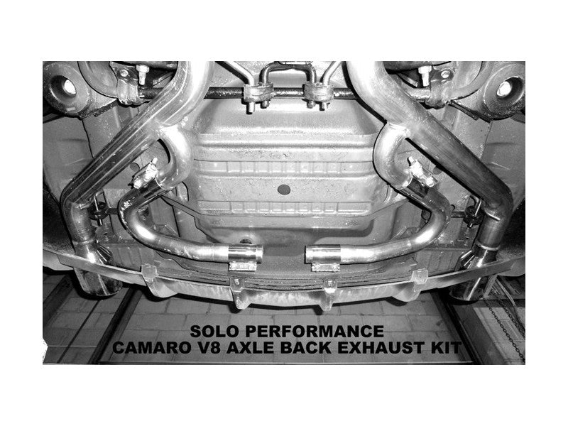 Axle-Back with J-Pipes Exhaust Camaro Coupe/Auto & Manual 2010-2015, additional product view 6