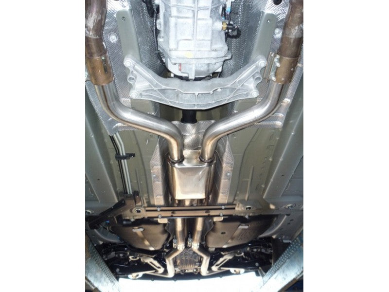 MACH-X Cat Back Exhaust Kit Camaro LS3 Manual 2010-2015, exhaust component detail