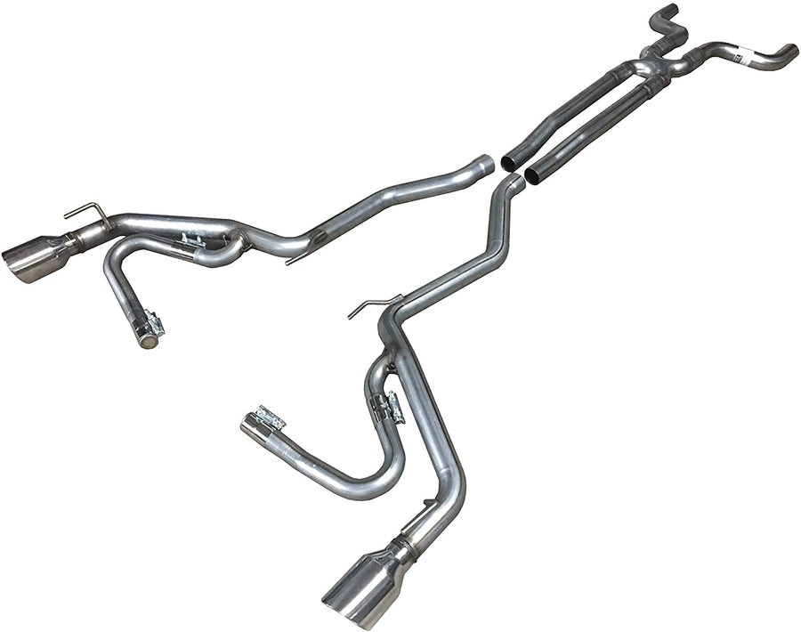 Street-Race Cat-Back Exhaust Kit Camaro V8 Automatic and Standard 2010-2015, primary product view