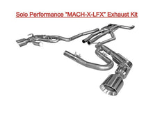 Load image into Gallery viewer, MACH-X-LFX with J-Pipes CAT Back Exhaust Kit Camaro Coupe &amp; Convertible 2012-2015, additional product angle