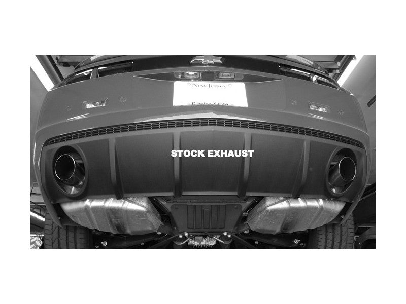 MACH-XC Cat Back Camaro Convertible/Auto & Manual 2010-2015, included components overview