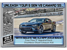 Load image into Gallery viewer, 3” Axle Back NPP Exhaust Kit Camaro SS 2016-Present, exhaust component detail