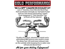 Load image into Gallery viewer, 3” Axle Back NPP Exhaust Kit Camaro SS 2016-Present, additional product angle