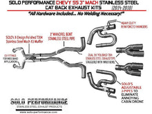 Load image into Gallery viewer, 2014-2018 Chevrolet SS 6.2L V8 Sedan Performance Catback Mach X3 XF, alternate product view