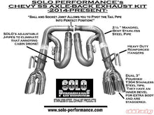 Load image into Gallery viewer, 2014-2018 Chevrolet SS 2.5" Axle-Back Exhaust Kit w/ Standard Dual Outlet Tips, alternate product view