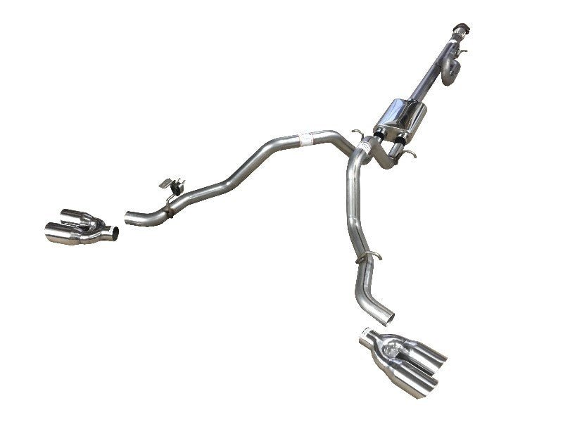 2014-2018 Chevy Silverado, GMC, V8 5.3L MACH-40 Cat Back Dual Exhaust Kit, primary product view