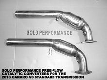 Load image into Gallery viewer, Solo Performance Ultra High Flow Converter Assembly Camaro LS3, exhaust component detail