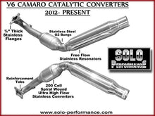 Load image into Gallery viewer, Camaro Ultra High Flow Conv. Assemb LFX Cats, alternate product view