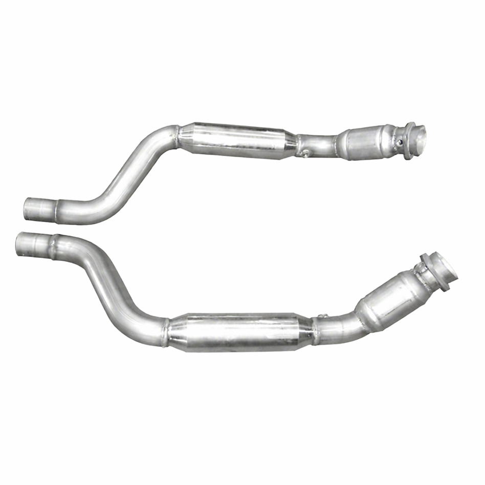 Solo Performance Dodge Charger Hellcat SRT High Flow Catalytic Converters, alternate product view