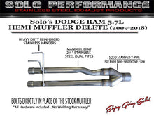 Load image into Gallery viewer, Solo Performance Muffler Delete Dodge Ram 1500 5.7L Hemi (09-18) - Black Ops Auto Works