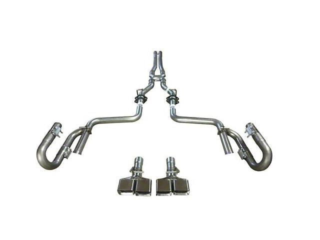 09-14 V6 Challenger Solo Performance Street Race Cat-Back Exhaust - Black Ops Auto Works