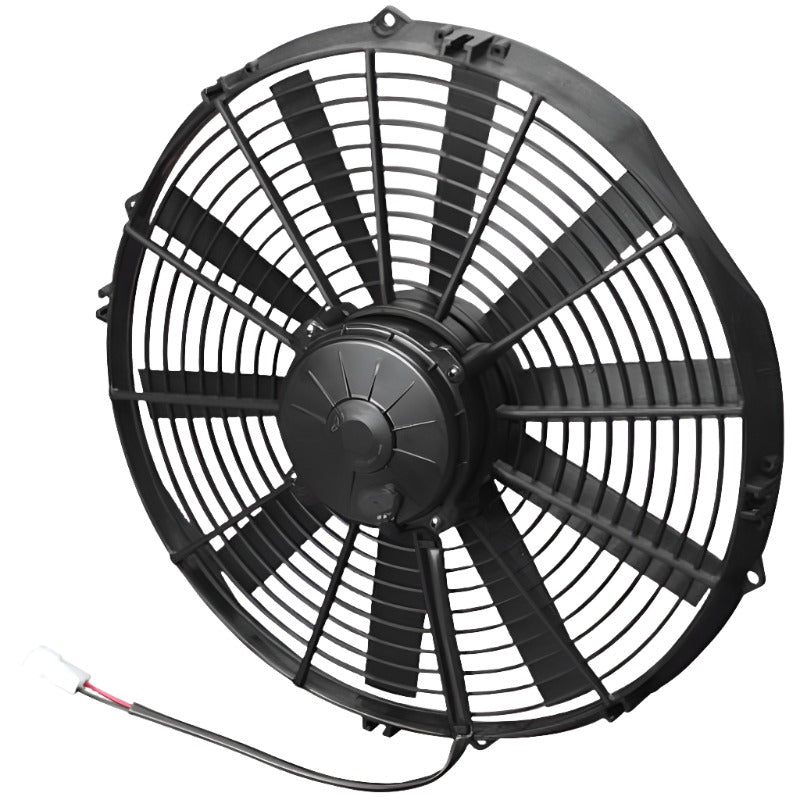 SPAL 1623 CFM 14in High Performance Fan - Pull/Straight (VA08-AP70/LL-23MA) - Black Ops Auto Works