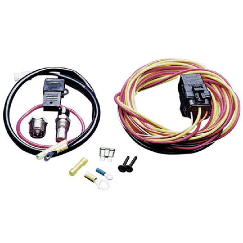 SPAL 195 Degree Thermo-Switch/Relay & Harness - Black Ops Auto Works