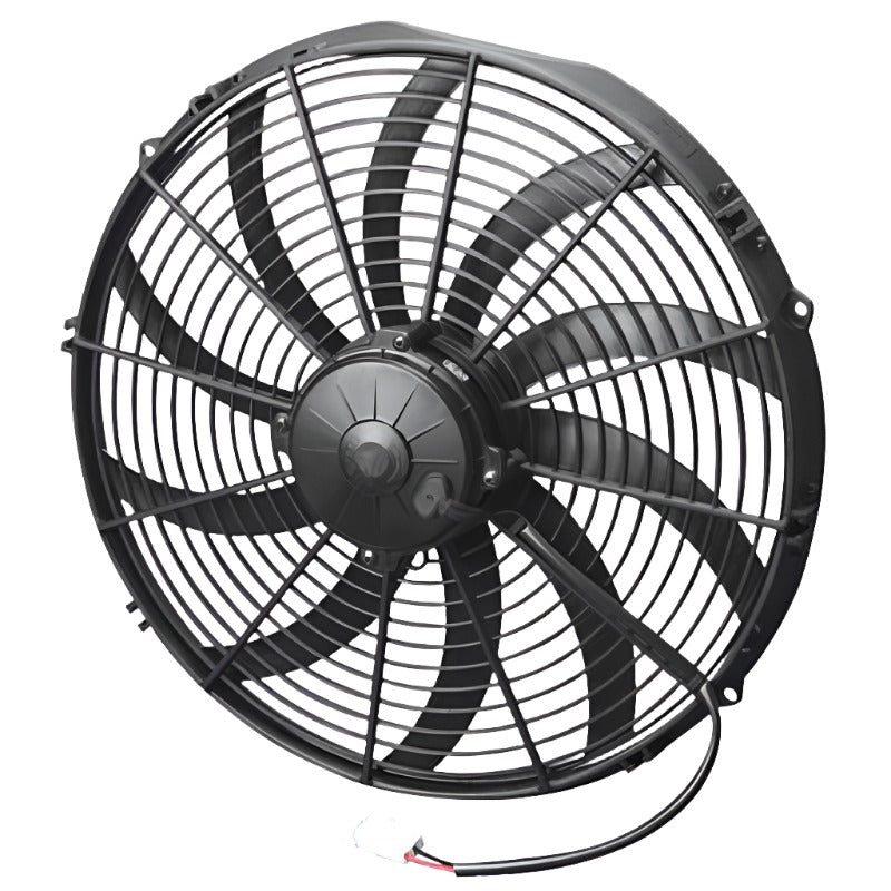 SPAL 2024 CFM 16in High Performance Fan - Pull/Curved (VA18-AP71/LL-59A) - SPAL SPL30102049