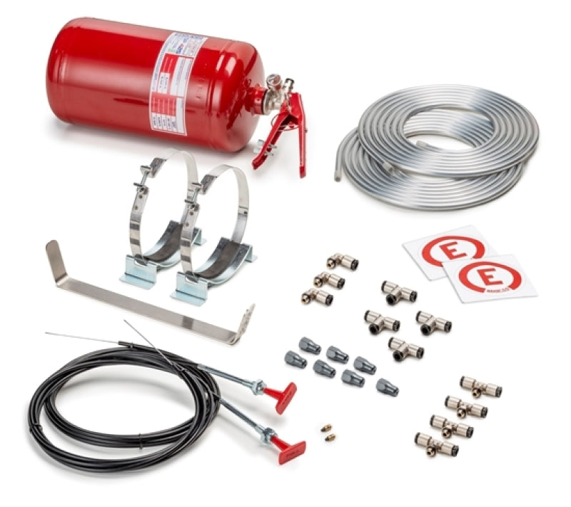SPA014772MSL-Sparco 4.25 Liter Mechanical Steel Extinguisher System-Fire Safety-SPARCO