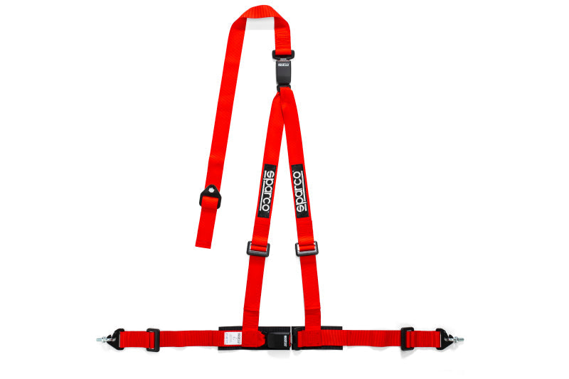Sparco Belt 2 Inch Red 3Pt Dbl Rel - Black Ops Auto Works
