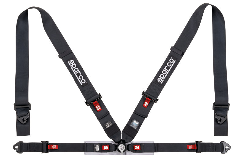 Sparco Belt 4Pt 3in/2in Competition Harness - Black - Black Ops Auto Works