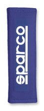 Load image into Gallery viewer, Sparco Belt Pad 3In Blue Racing SPARCO SPA01098S3A