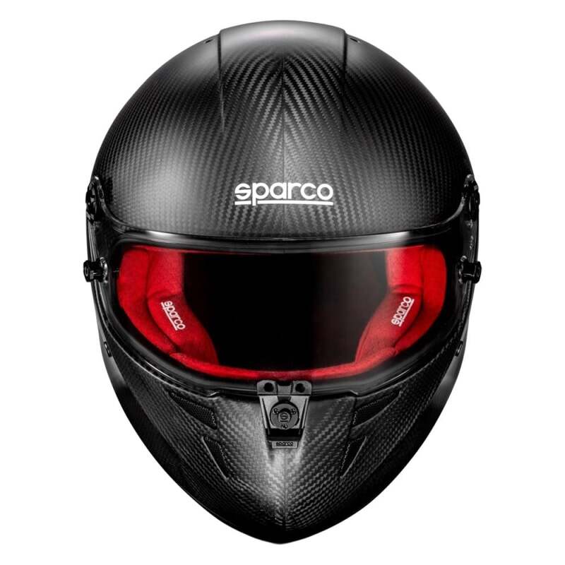Sparco Stealth RF Carbon racing helmet Medium red interior