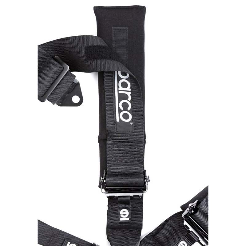 SPARCO Sparco Club H-4R 5-Point Recreational Harness, Black