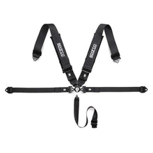Load image into Gallery viewer, SPARCO Sparco Club H-4R 5-Point Recreational Harness, Black