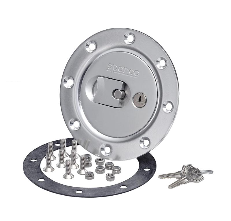 Sparco Fuel Cap Locking Brushed Alum SPARCO SPA27004OA