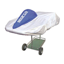 Load image into Gallery viewer, Sparco Kart Cover Silver/Blue SPARCO SPA02712A