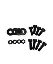 Load image into Gallery viewer, Sparco Seat Hardware Spacer Kit Bottom Mount - Black Zinc - Black Ops Auto Works