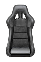 Load image into Gallery viewer, Sparco Seat QRT Performance Leather/Alcantara Black (Must Use Side Mount 600QRT) - Black Ops Auto Works