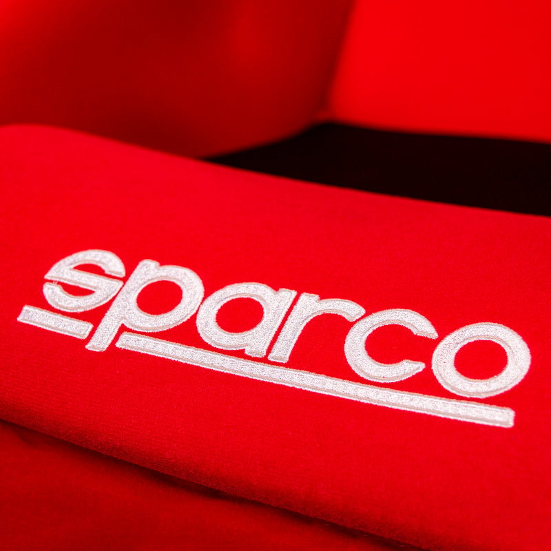 Sparco Seat QRT-R 2019 Red (Must Use Side Mount 600QRT) (NO DROPSHIP) - Black Ops Auto Works