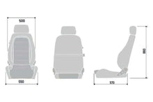 Load image into Gallery viewer, SPARCO SPA009012NRBI Sparco Seat GT Black/White image 2