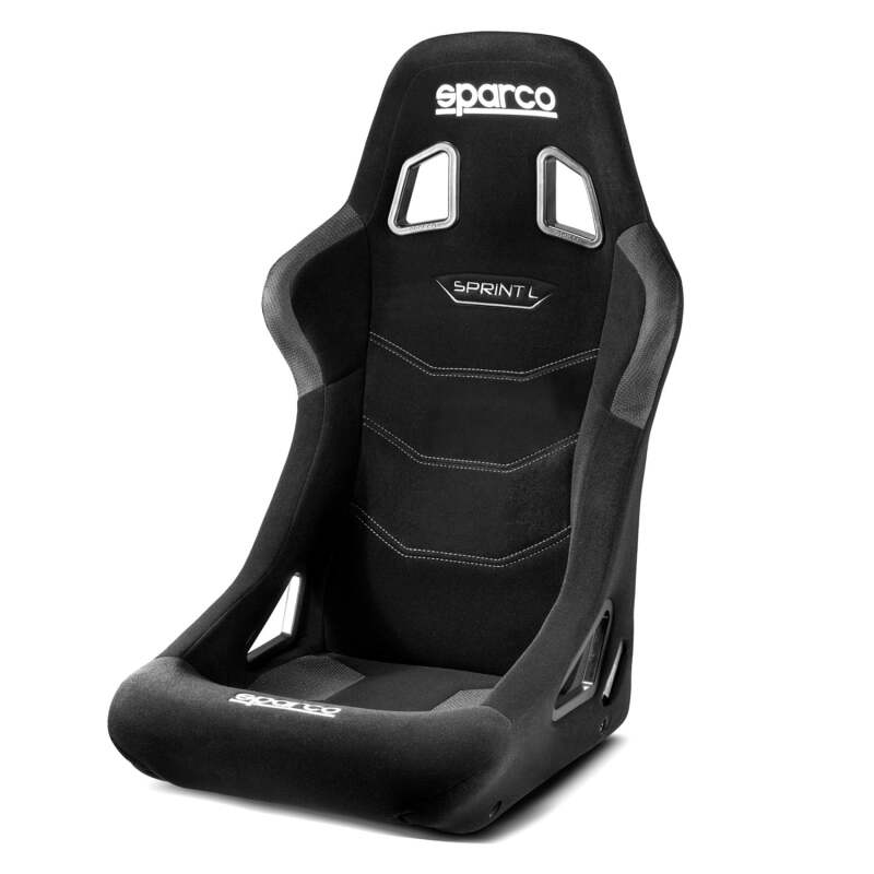 SPARCO Sparco Sprint+ L FIA Racing Seat, Large Black