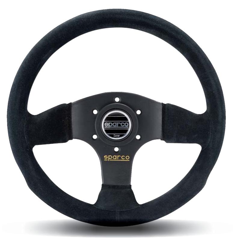 Sparco Steering Wheel 300 Suede Black SPARCO SPA015P300SN