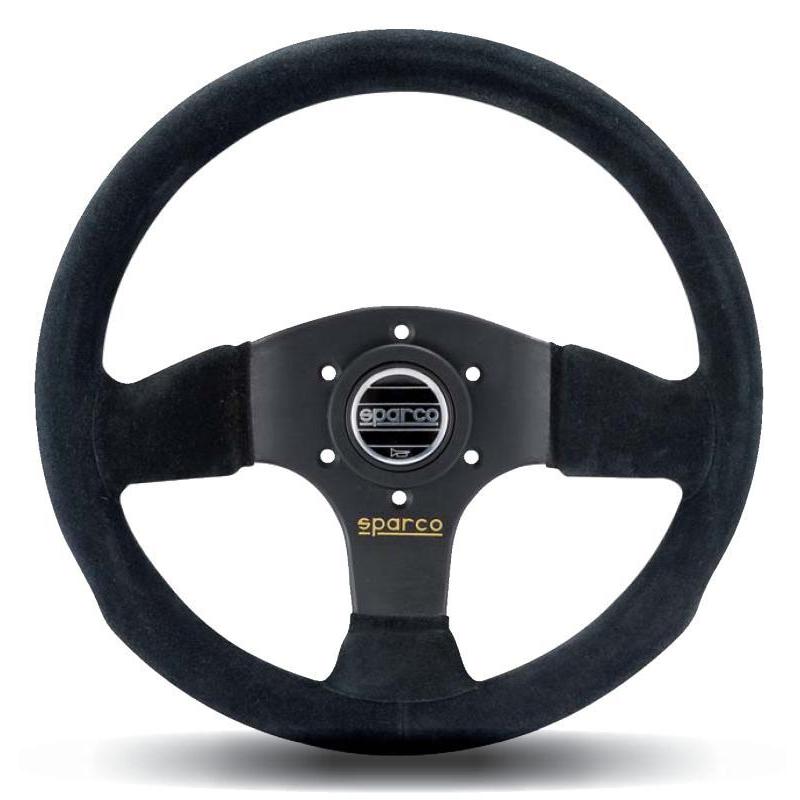 Sparco Steering Wheel 300 Suede Black SPARCO SPA015P300SN