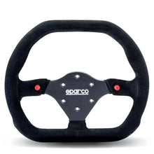 Load image into Gallery viewer, Sparco Steering Wheel 310X260 Suede Black SPARCO SPA015P310F2SN