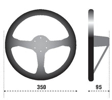 Load image into Gallery viewer, Sparco Steering Wheel 325 Suede Black SPARCO SPA015R325CSN