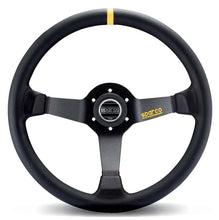Load image into Gallery viewer, Sparco Steering Wheel 345 Leather Black SPARCO SPA015R345MLN