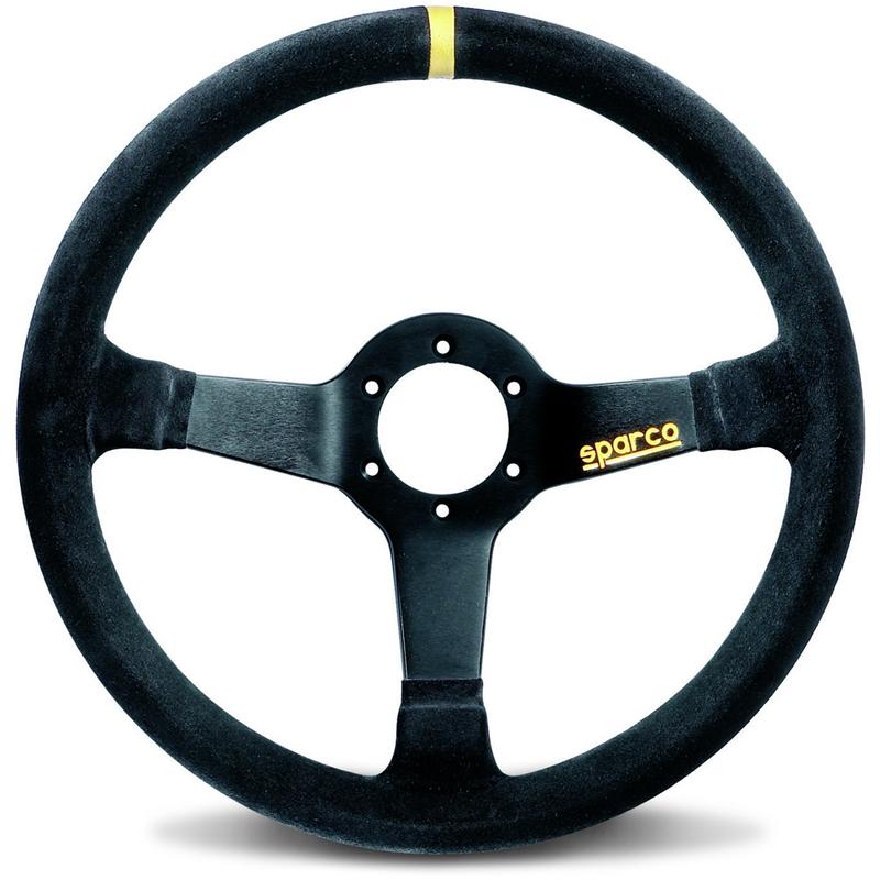 Sparco Steering Wheel 345 Suede Black SPARCO SPA015R345MSN