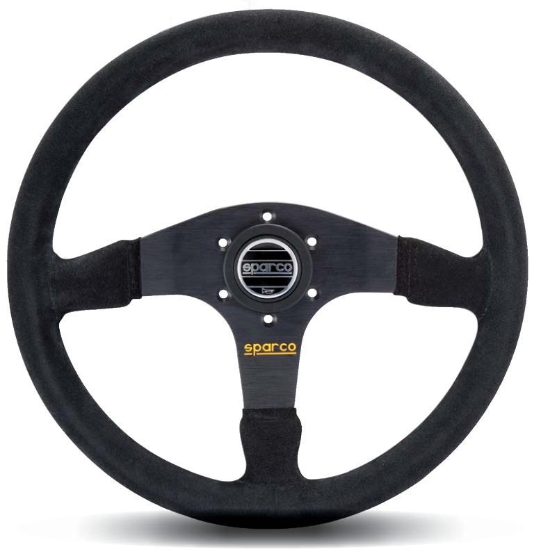 Sparco Steering Wheel 375 Suede Black SPARCO SPA015R375PSN