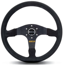 Load image into Gallery viewer, Sparco Steering Wheel 375 Suede Black SPARCO SPA015R375PSN