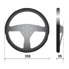 Load image into Gallery viewer, Sparco Steering Wheel 383 Suede Black SPARCO SPA015R383PSN
