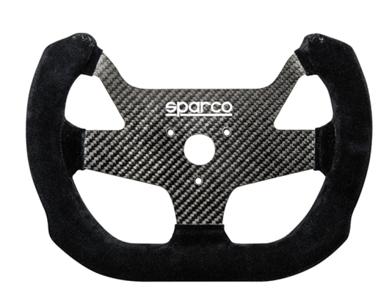 Sparco Steering Wheel F10C Carbon Suede Black - Black Ops Auto Works