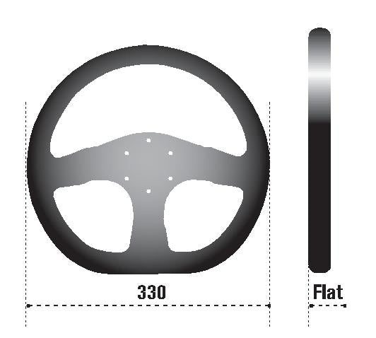 Sparco Steering Wheel L360 Ring Suede Black SPARCO SPA015TRGS1TUV