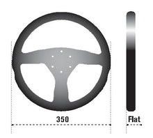 Load image into Gallery viewer, Sparco Steering Wheel L505 Lap 5 Blk/Blk/Blk SPARCO SPA015TL522TUV